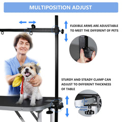 LEIBOU height-adjustable arm demonstrates flexible workflow for different breeds
