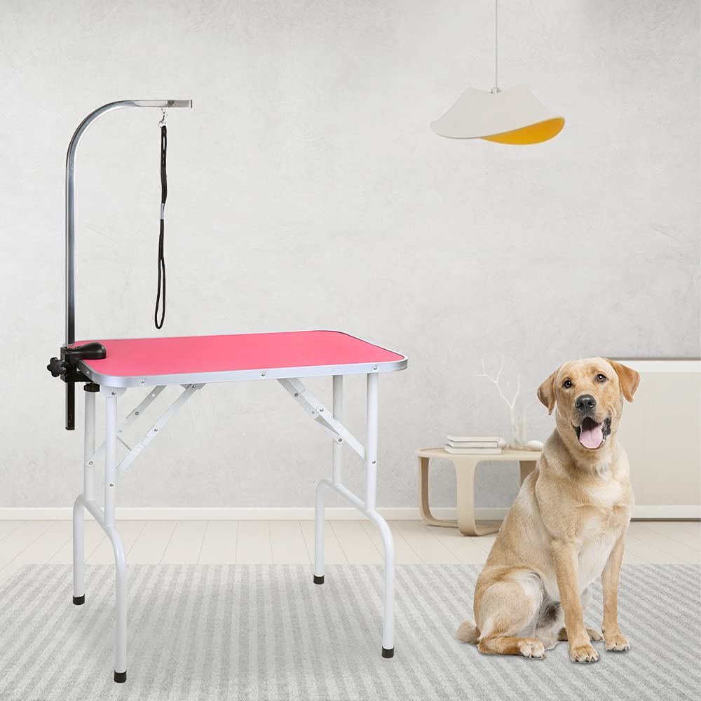 LEIBOU versatile grooming table supports trimming, bathing, and drying