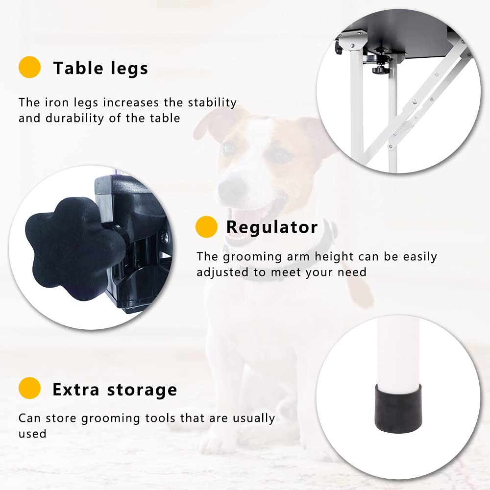 LEIBOU secure noose buckle keeps pets safe during grooming
