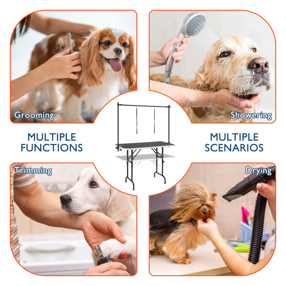 LEIBOU waterproof surface is easy to wipe clean after grooming.