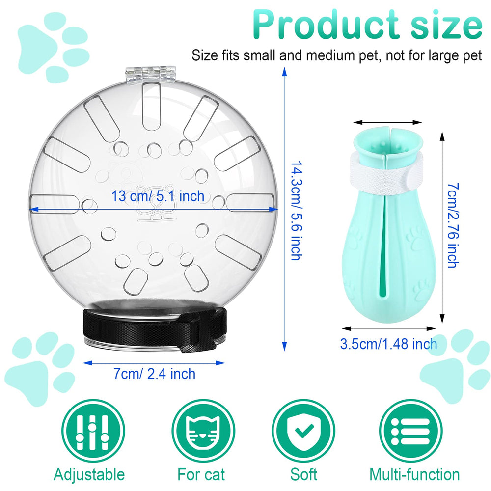 LEIFIDE paw covers prevent scratches while handling the cat