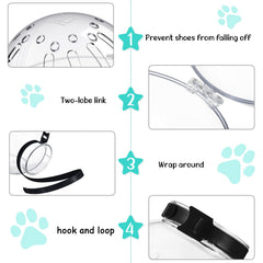 LEIFIDE silicone anti-scratch boots prevent slipping