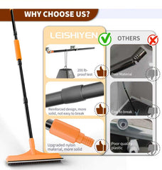 Leishiyen rubber blade cleans delicate surfaces like couches and wood floors