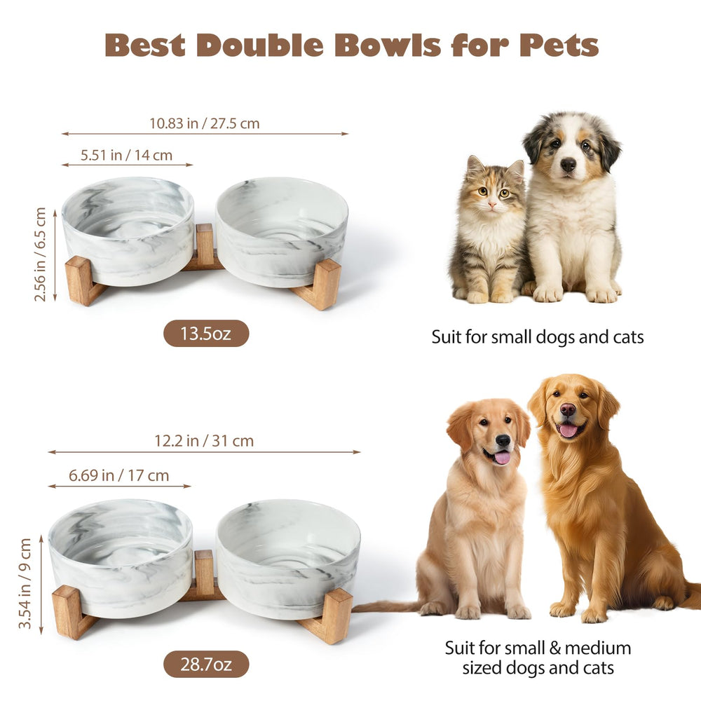 Leiyiida microwave-safe bowls for warming pet meals.