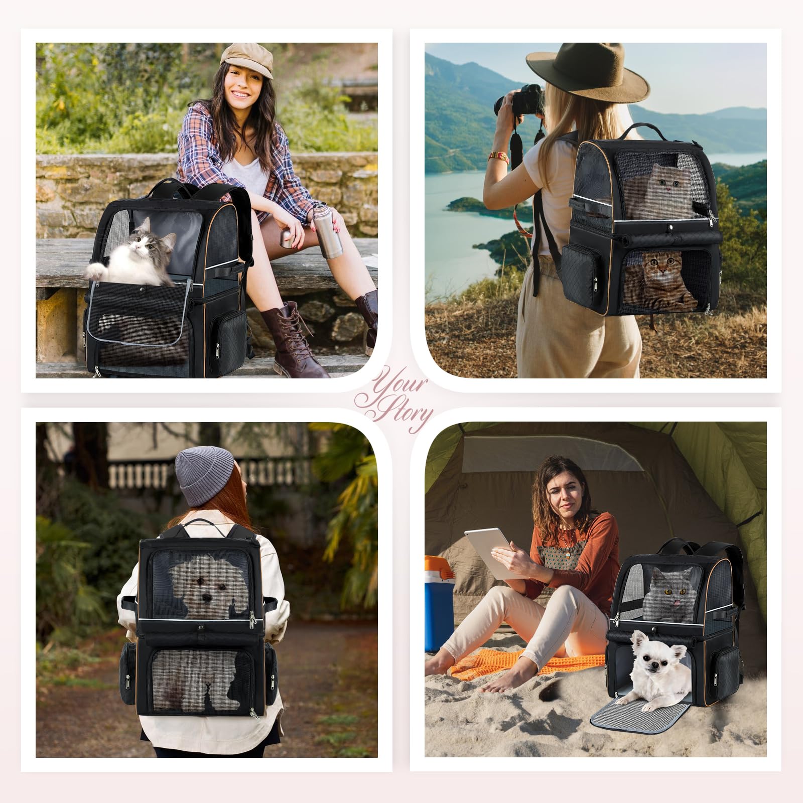Lekebobor ergonomic back padding and wide straps for comfort