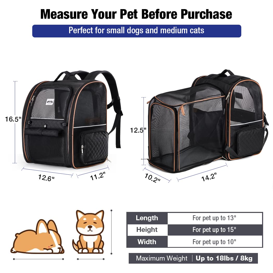 Expandable back panel provides extra room in the Lekebobor carrier