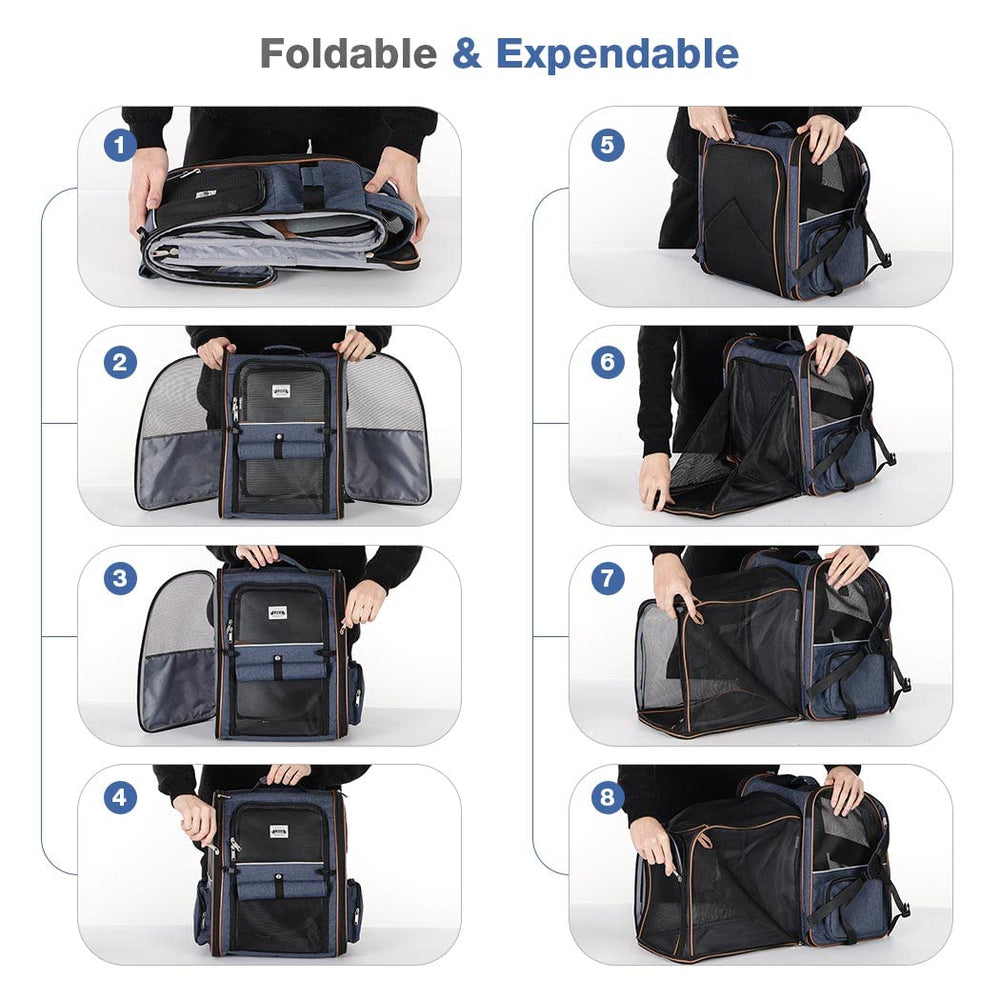 Lekebobor Extralarge two side pockets for pet essentials