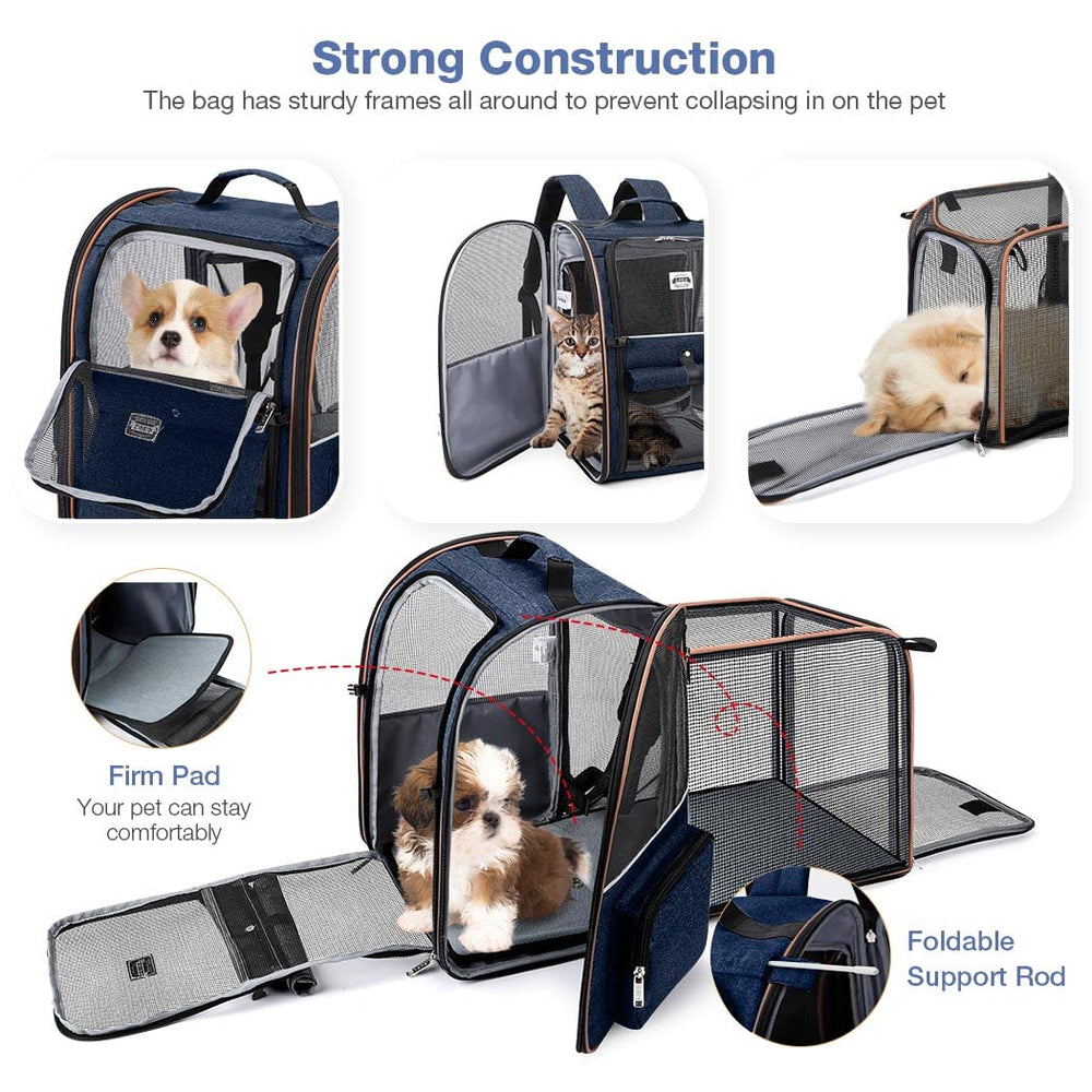 Lekebobor mesh windows provide ample airflow for comfort.