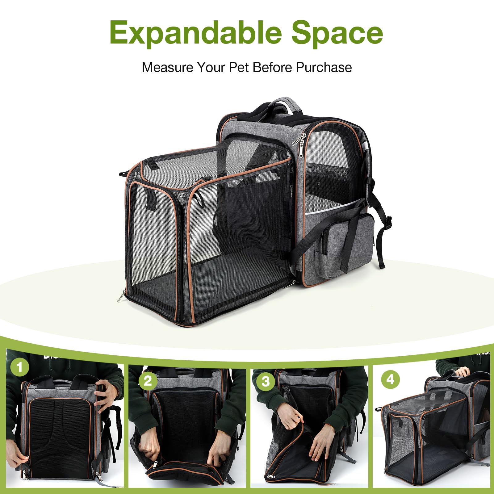 Lekebobor carrier with four entrances for easy access
