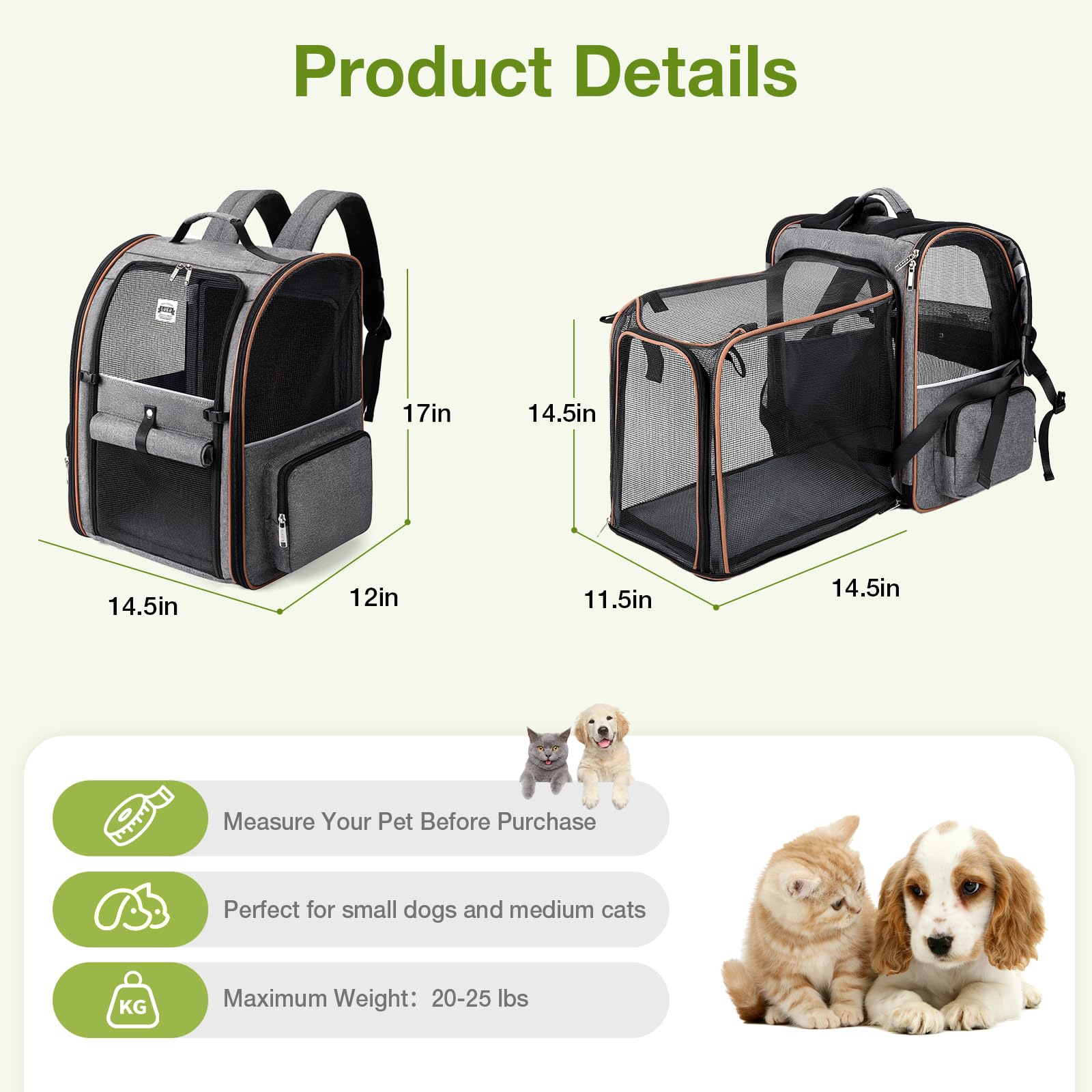Lekebobor carrier with four mesh sides providing steady airflow