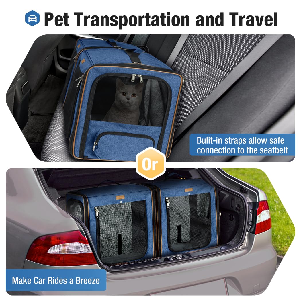 Lekereise ample ventilation through mesh windows reduces pet stress