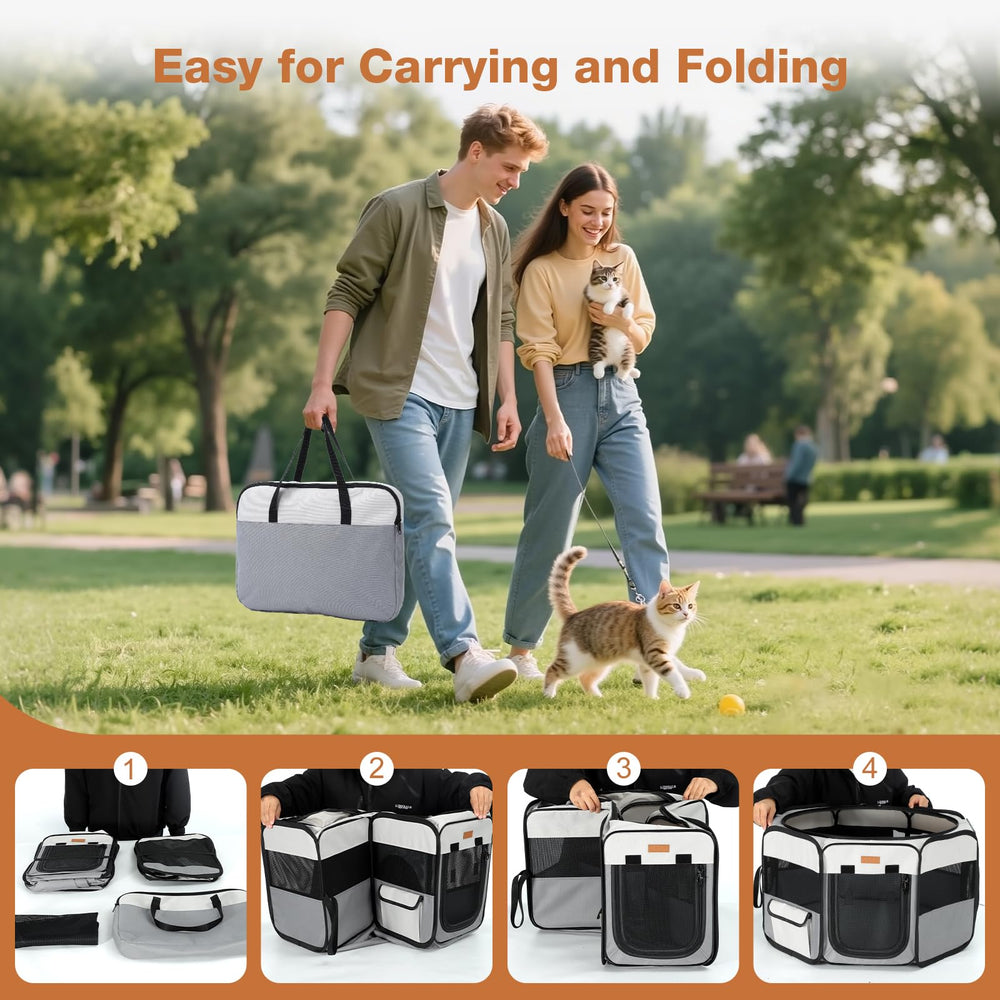 Lekereise breathable mesh allows airflow and easy pet visibility