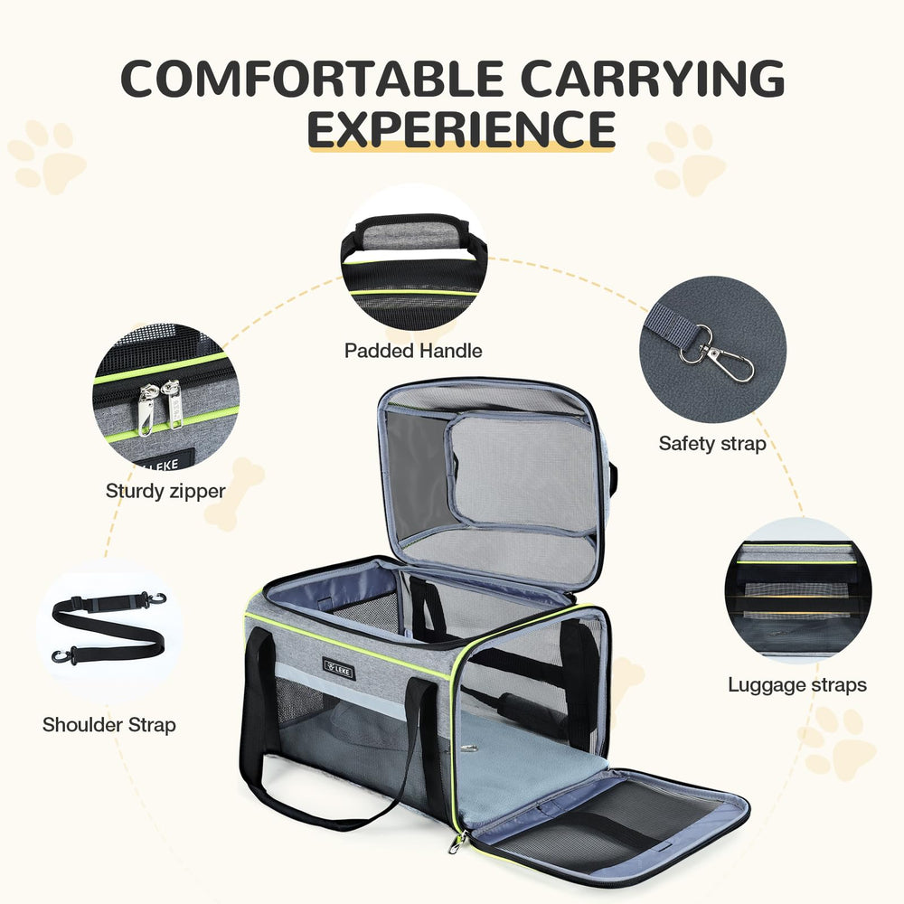 Lekereise durable waterproof fabric resists wear during trips