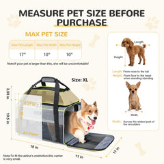 Lekereise expandable space lets pets stand and stretch comfortably