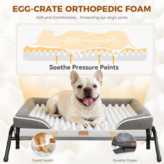 Lekereise egg-crate foam for even weight distribution