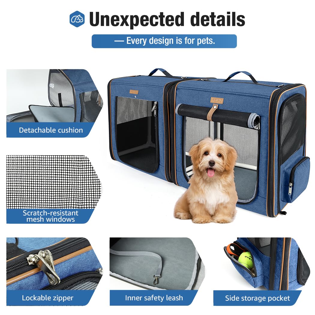 Lekereise secure zipper locks and sturdy base ensure safety during travel