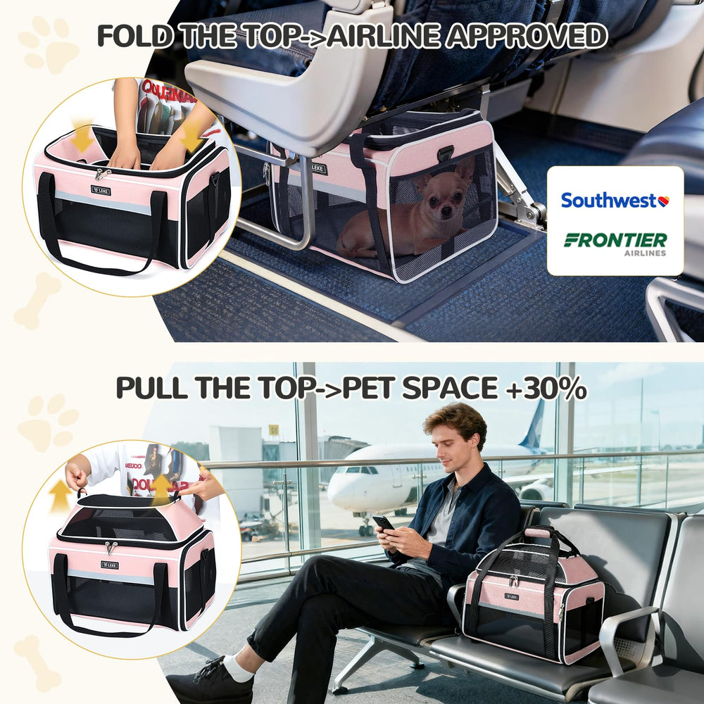 Lekereise sturdy-structure design reduces sagging and keeps carrier stable.