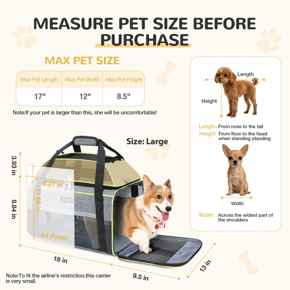 Lekereise carrier zipper safety lock close-up, prevents accidental openings.