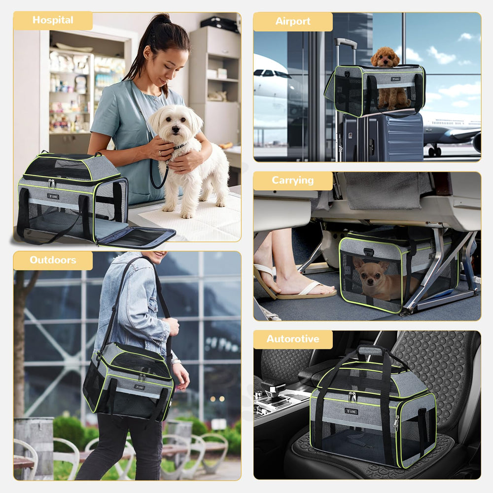 Lekereise underseat-design fits multiple airlines for easy cabin storage.