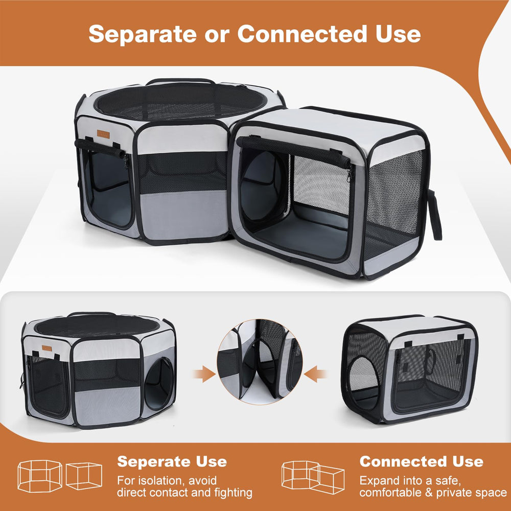 Lekereise zipper middle connection prevents escapes for calmer supervision