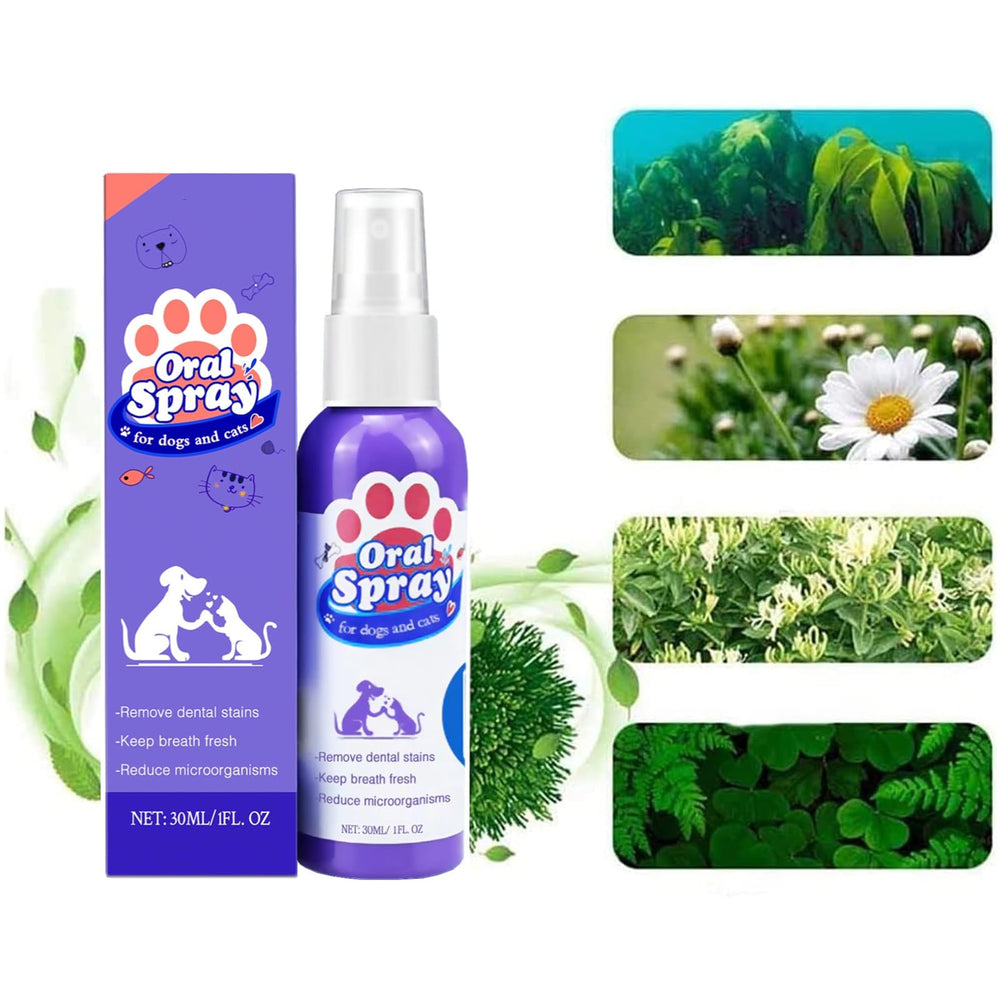 LeMall Petry spray bottle highlighting natural ingredients