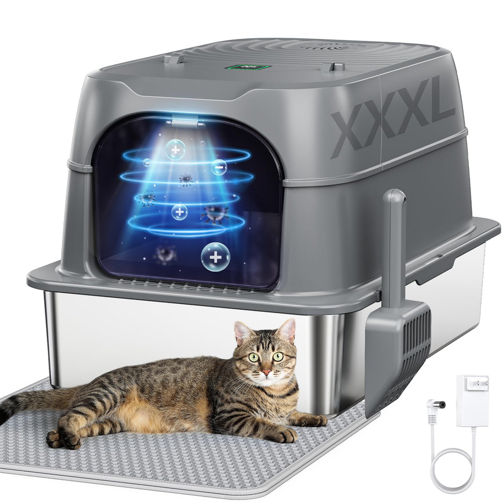 LEMPISH smart odor-control litter box cover maintains freshness in busy homes.