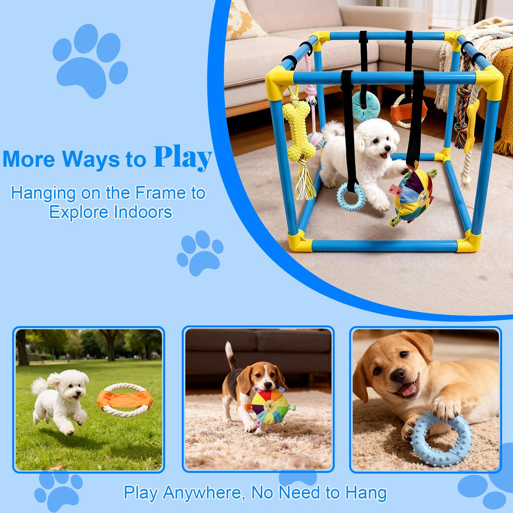 LemSen rope toys aid teeth cleaning and energy release.