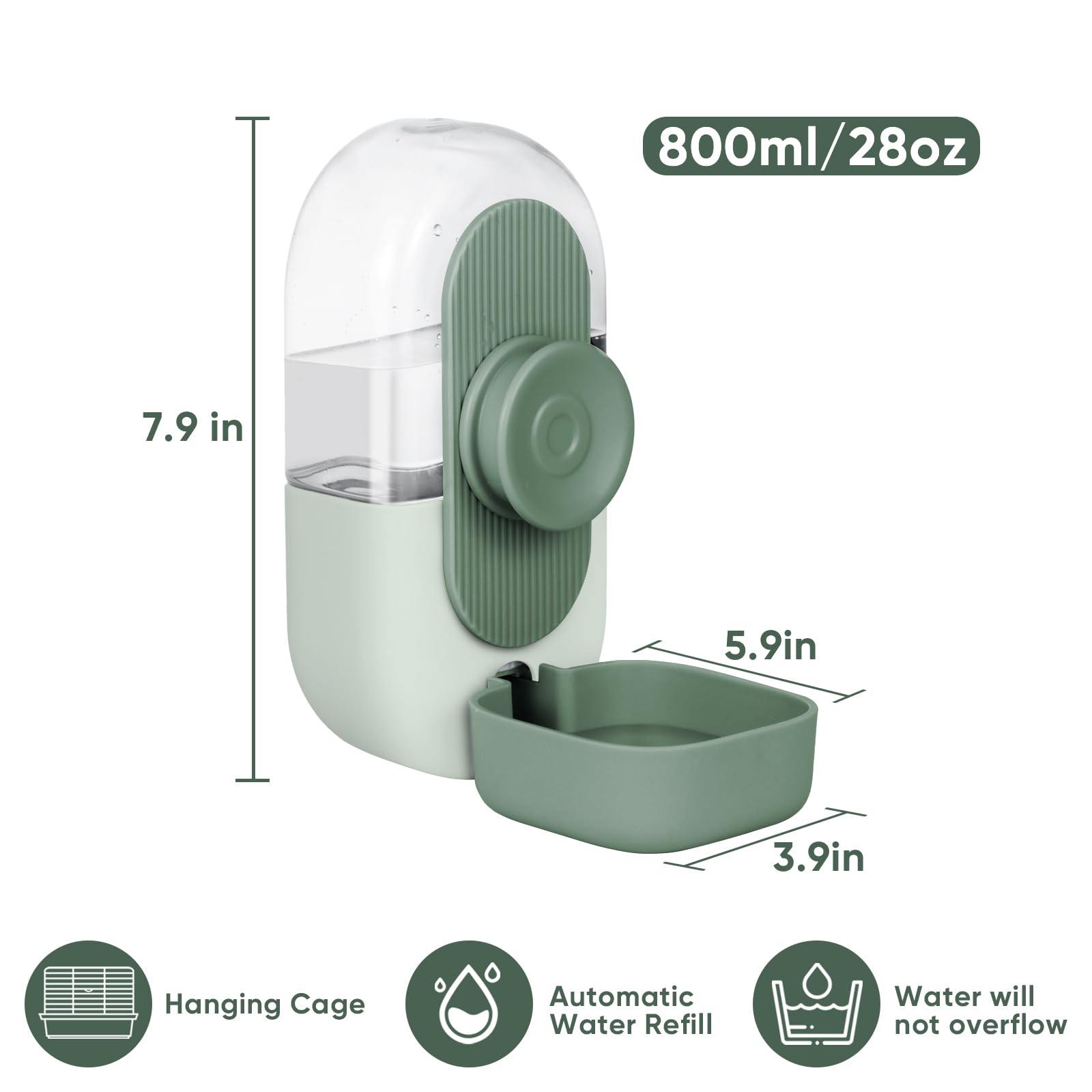 Lemtrflo ferret water dispenser supports reliable hydration for active pets.