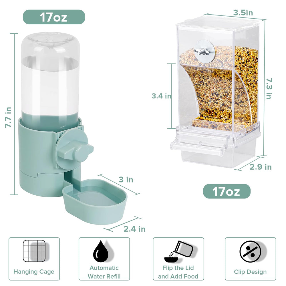 lemtrflo 500 g seed capacity supports days between refills.