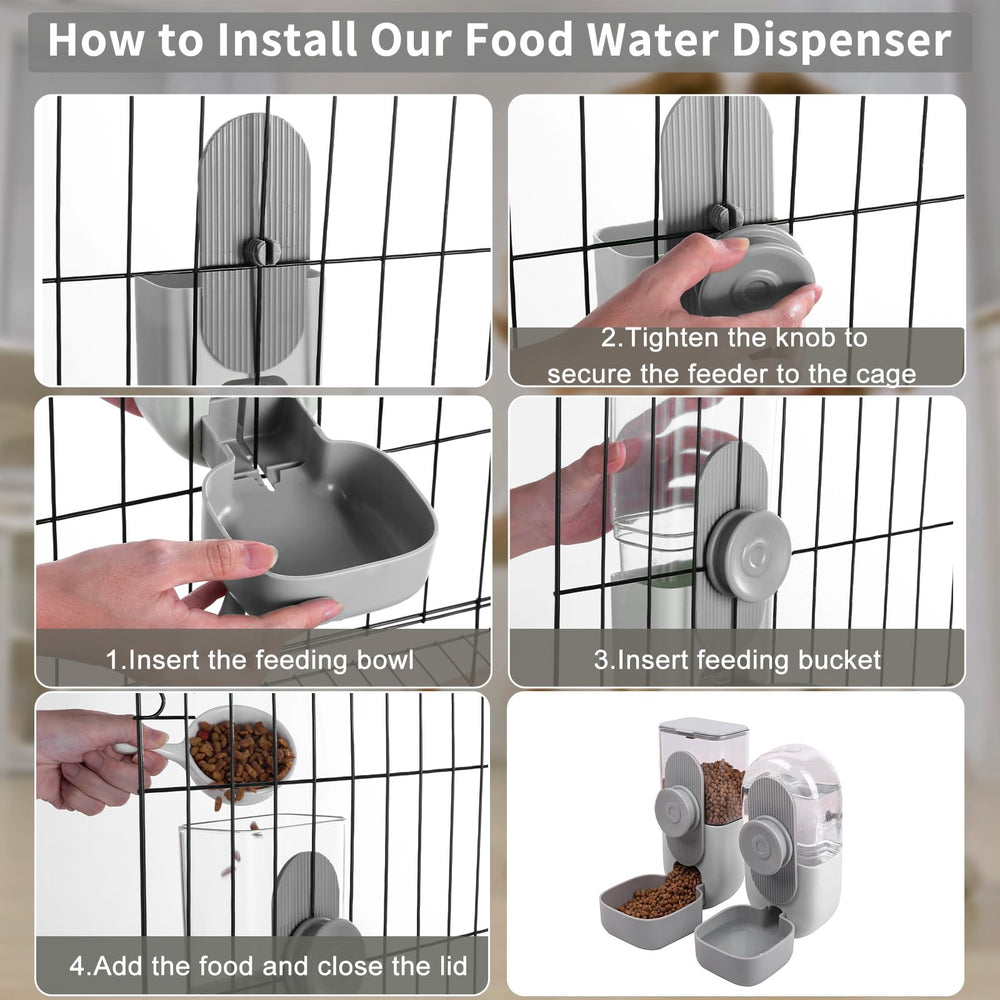Lemtrflo small pet cage hanger design optimizing cage space.