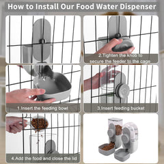 Lemtrflo small pet cage hanger design optimizing cage space.