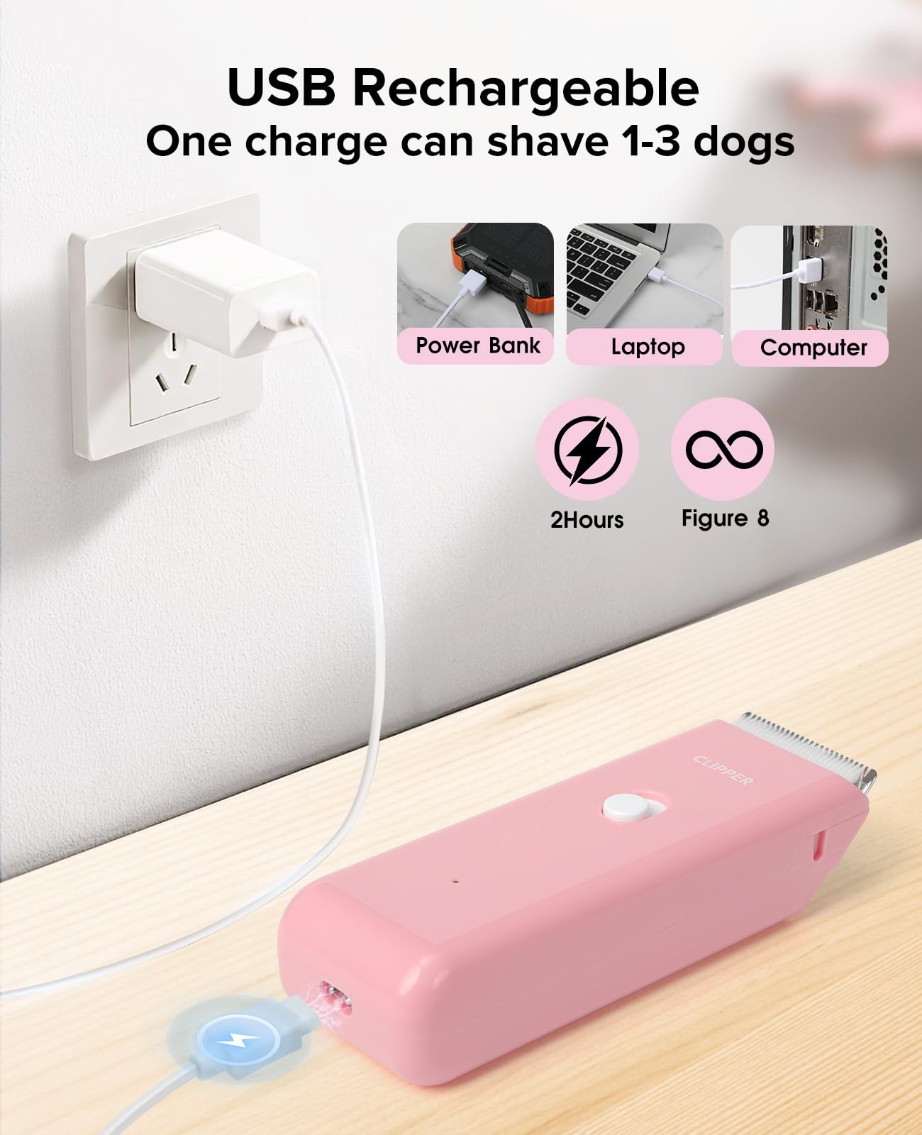 LEMULEGU paw hair trimmer ideal for neat paws on cats and small dogs.