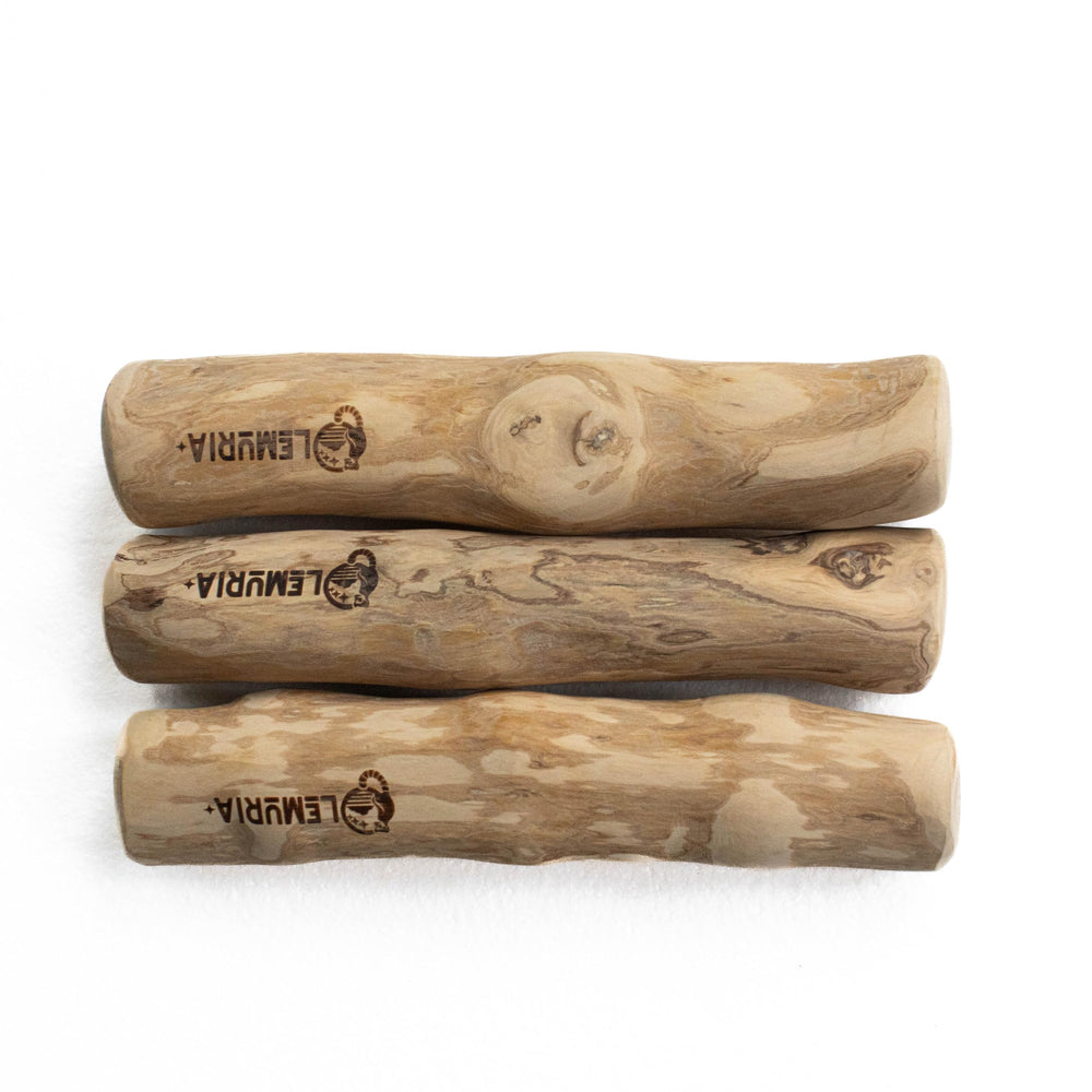 Lemuria Coffee Wood Dog Chew Stick for dental cleaning may support hygiene