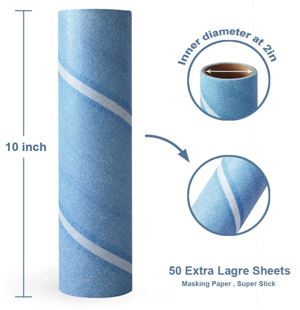 Leo ultra-wide 10-inch lint roller covers more area for faster cleaning
