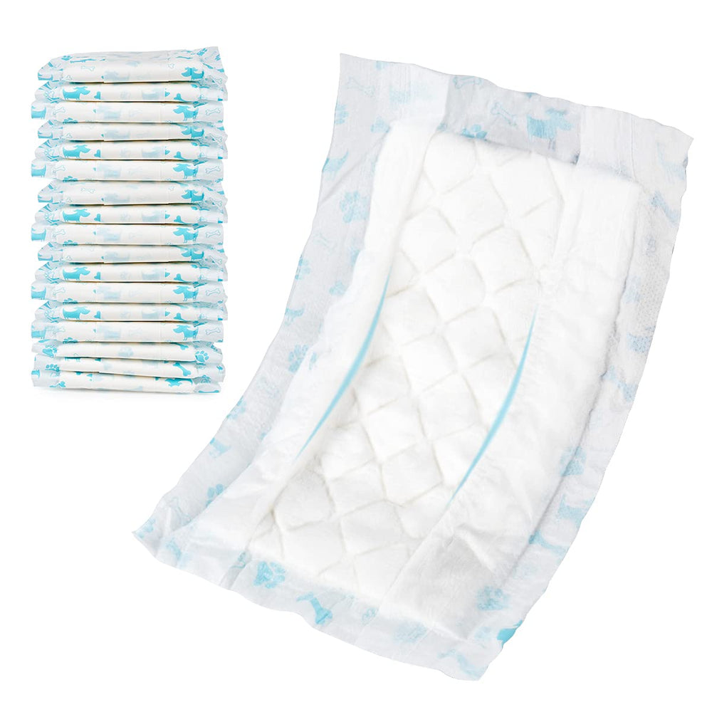 Leopinky booster pad for dog diapers in size M provides extra absorbency.