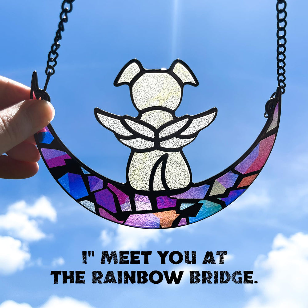Leotrag window decor memory gift enhances sunlight through vibrant colors.