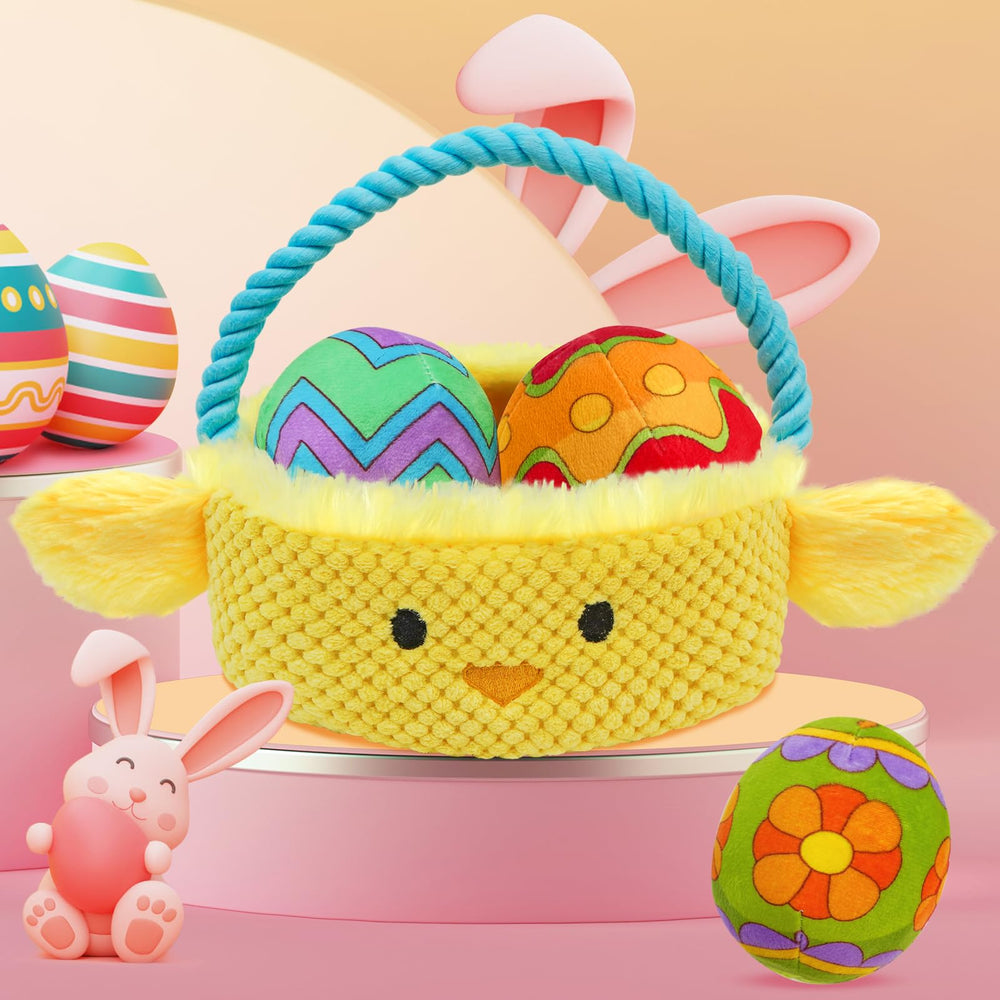 Lepawit Easter basket hide and seek toy shown for hide-and-find fun.