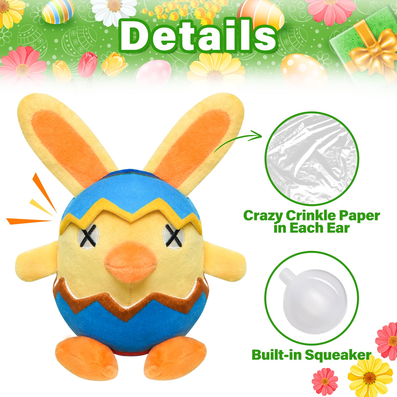 Lepawit Easter toy makes a thoughtful Easter gift for dogs.