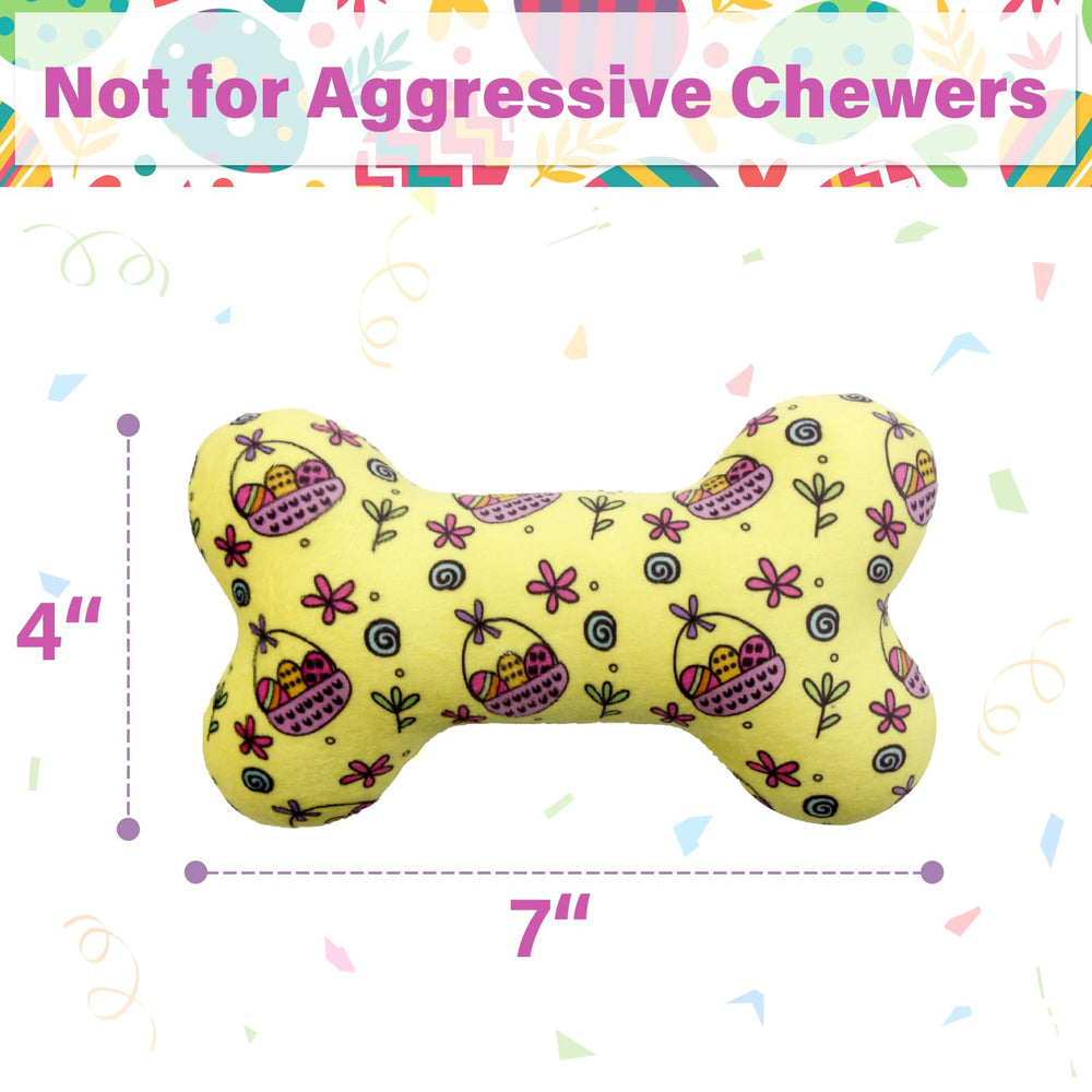 Lepawit Easter squeaky bone toy to redirect chewing away from furniture