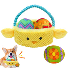 Lepawit Easter dog toys offer engaging play for small and medium dogs.