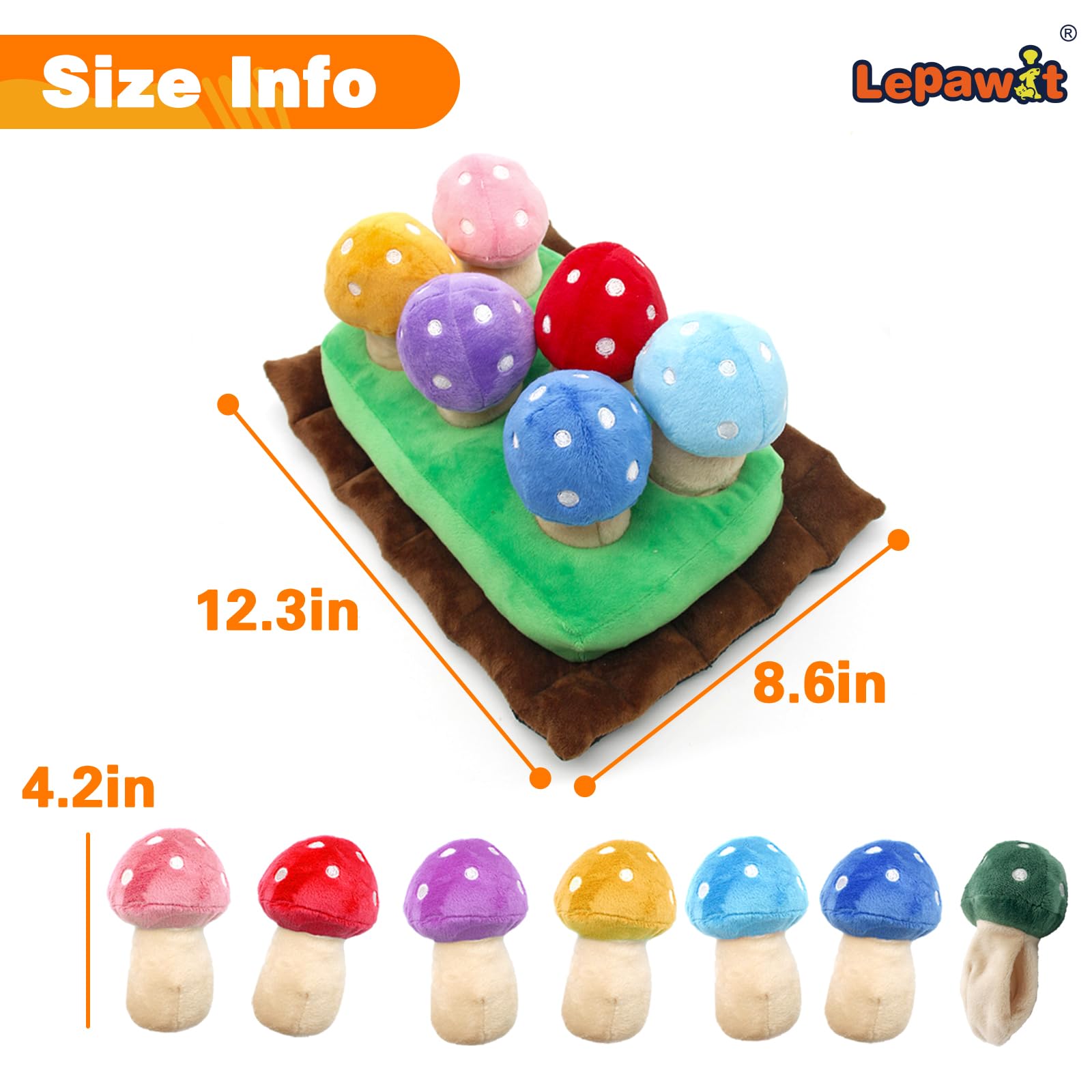 Lepawit toy built with soft, safe materials for gentle chewers