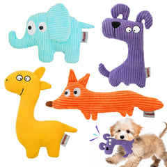 Lepawit squeaky dog toy set designed for indoor play with small dogs.