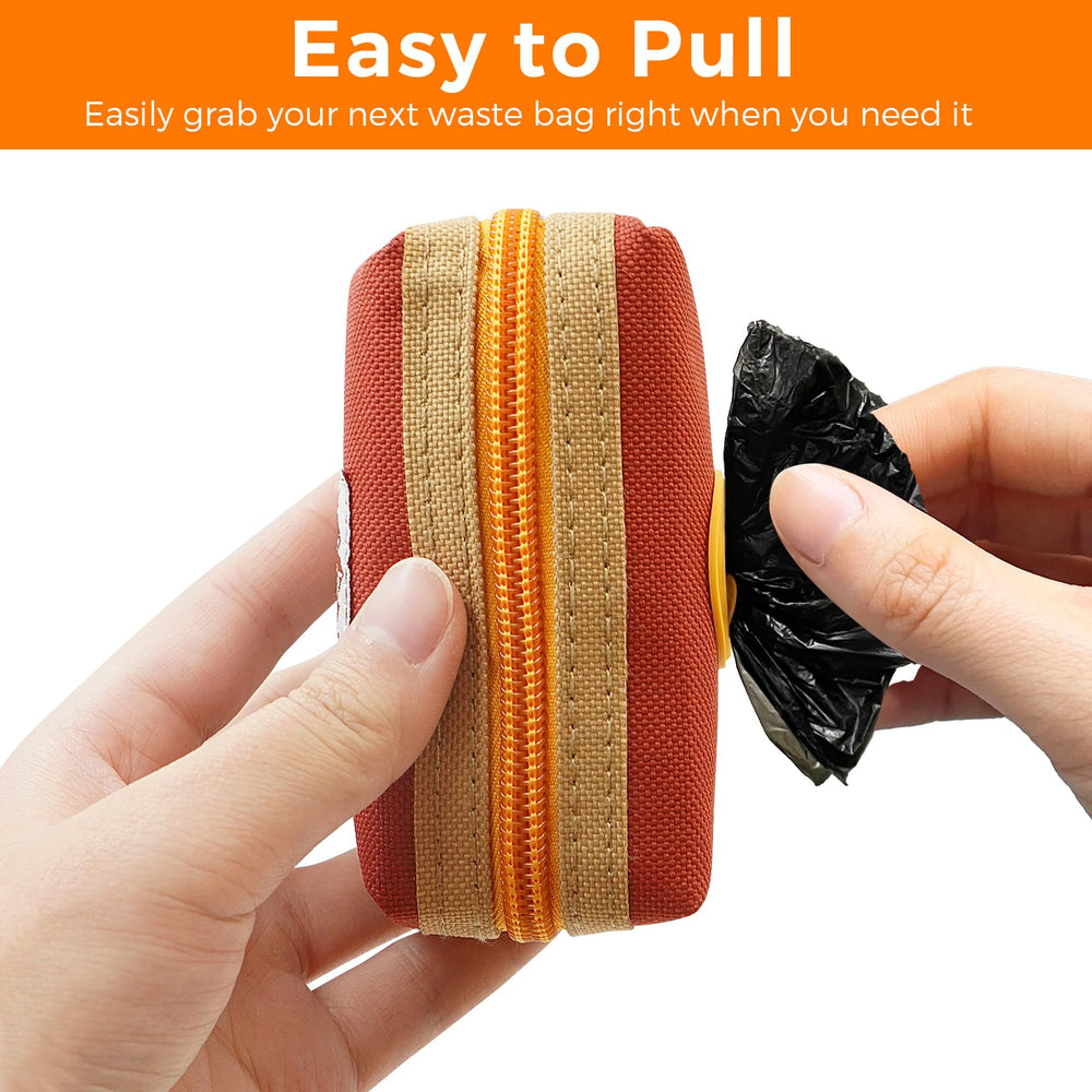 Lepawit zippered storage bag holder keeps supplies organized