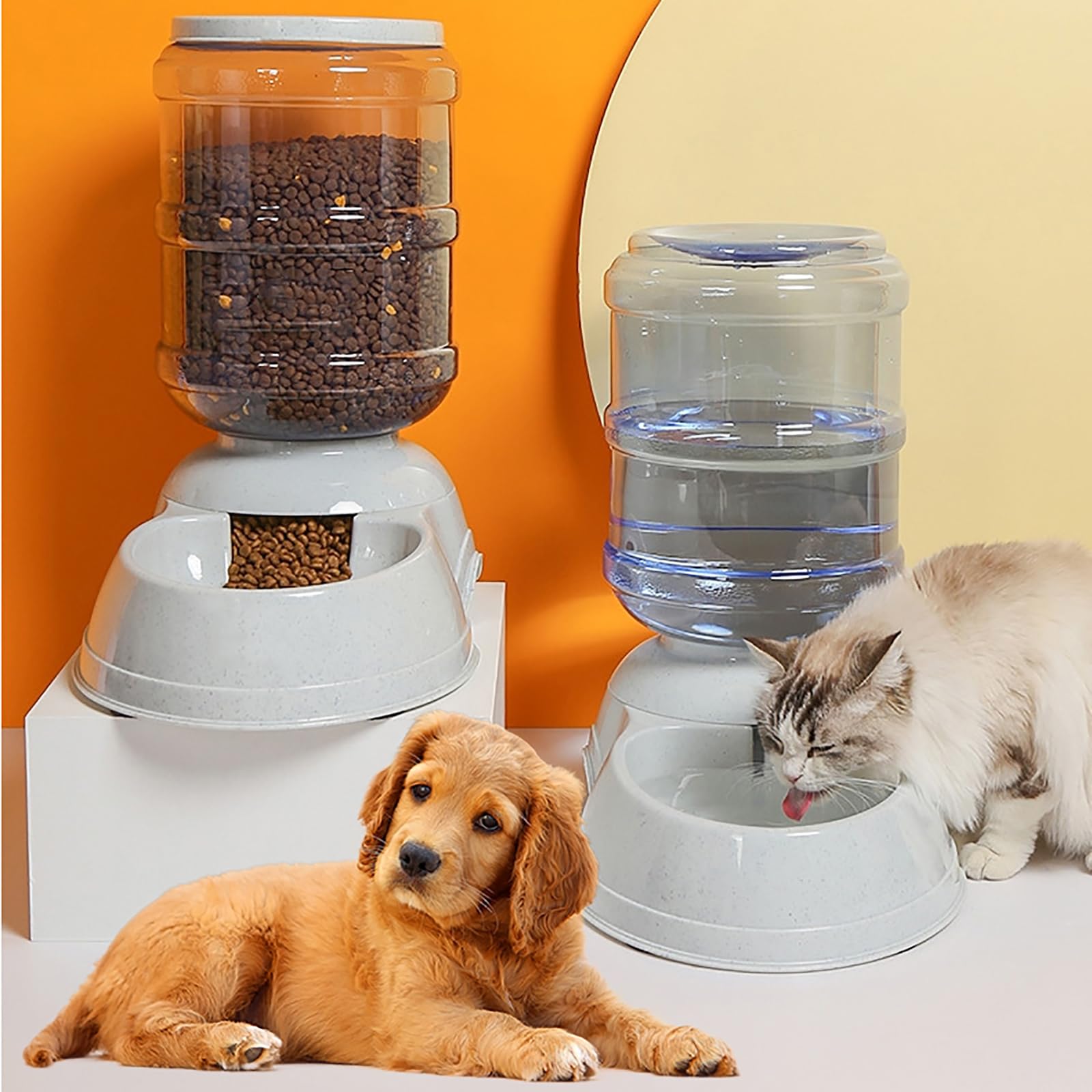 Leptzoa large-dog feeder set suits busy households.