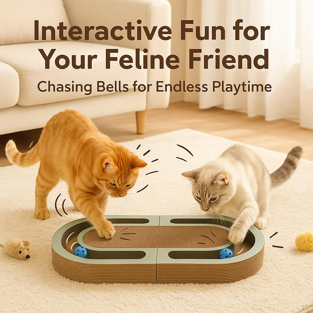 LEQOS durable corrugated cardboard scratch surface suitable for cats of all sizes