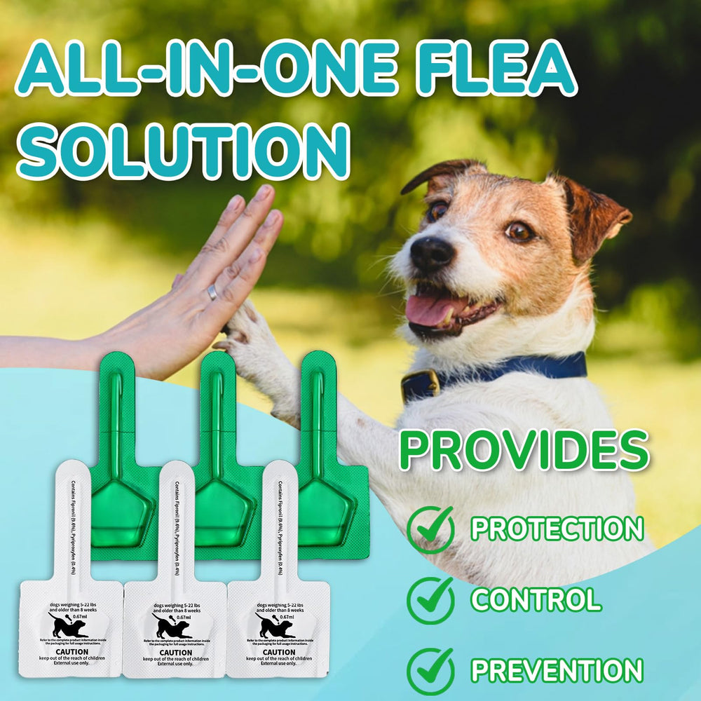Lerqua life-cycle action repels flea eggs and larvae to curb pest reproduction.