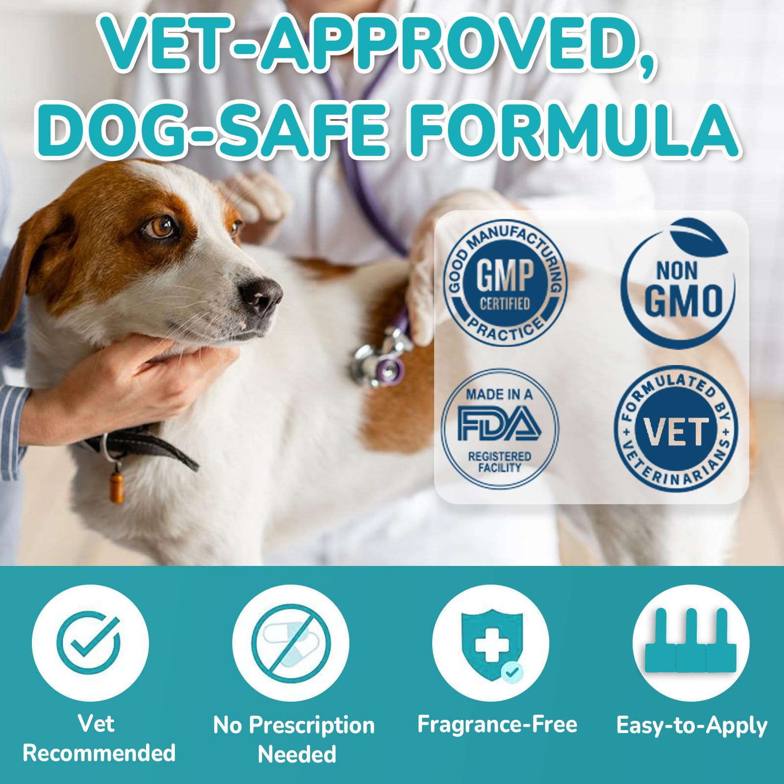 Lerqua safe and easy at-home application for medium dogs
