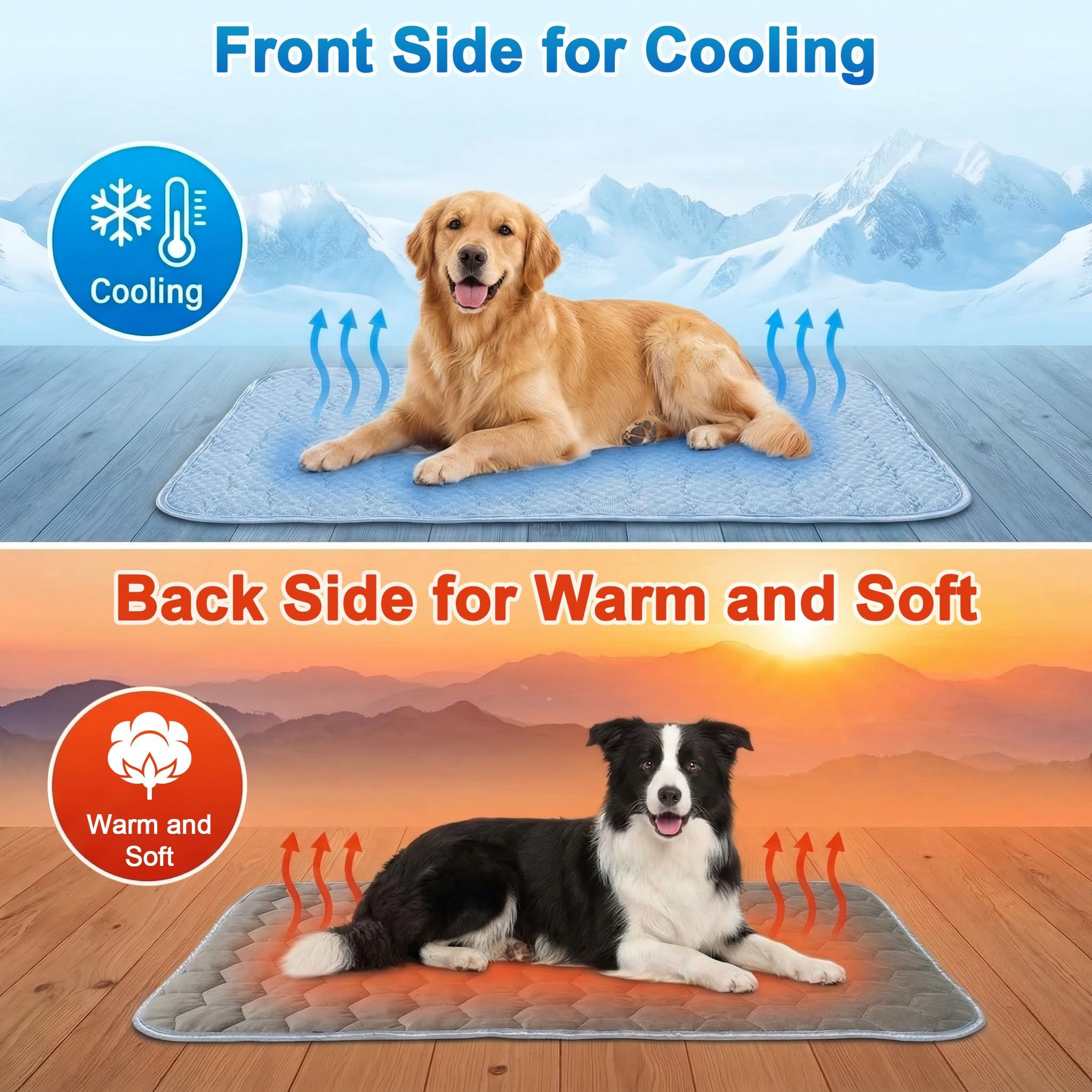 Lesguyor cooling mat breathable fabric surface promotes airflow