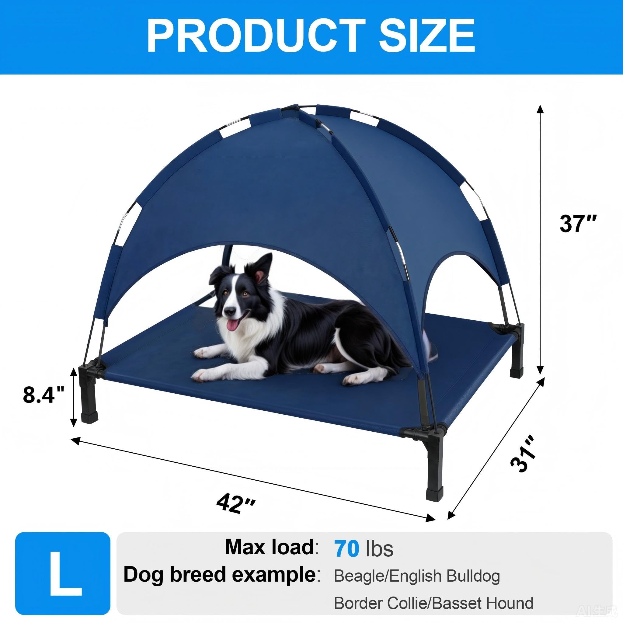 Lesguyor tool-free assembly makes setting up the canopy cot effortless