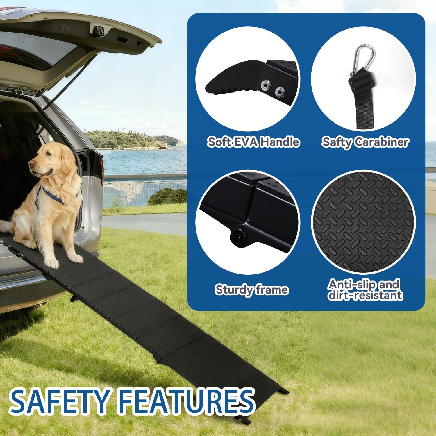 Lesguyor universal vehicle compatibility suits SUVs and trucks.